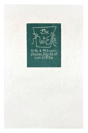 Gravure Sur Bois Müller - 13 FOIS ELLE ET MOI - COLOPHON II