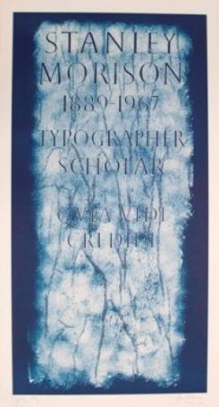 Lithographie Myles - A History of Type Design / Stanley Morison, 1889-1967 (London, England)