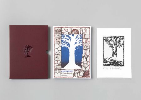 Gravure Alechinsky - A l'imprimerie 