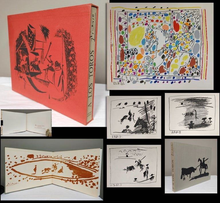 Lithographie Picasso - A Los Toros avec Picasso full Set 