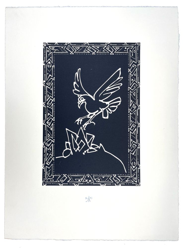 Gravure Sur Bois Müller - AETOS