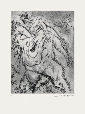 Eau-Forte Masson - Arbres enlacés