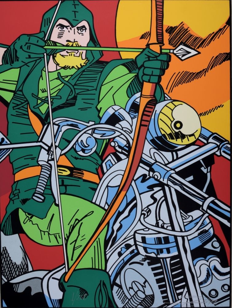 Sérigraphie Erro - Archer