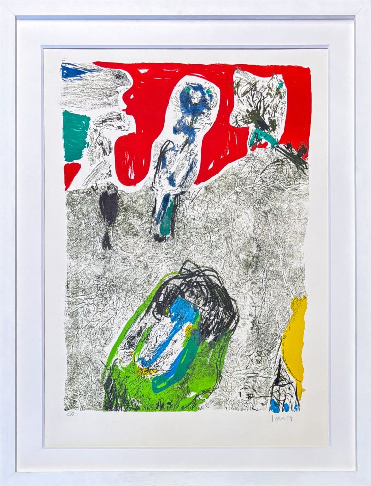 Lithographie Jorn - Asger Jorn (1914–1973) – La Vallée des charme – 8-colour lithography – 1969