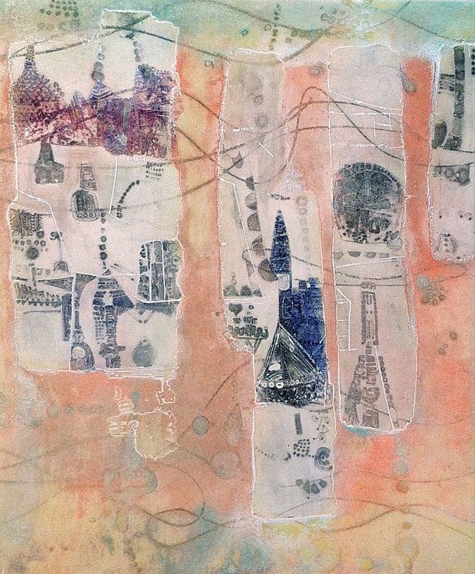 Gravure Hasegawa - Au cours de la vie 