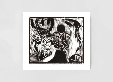 Gravure Sur Bois Alechinsky - Au fil du bois I