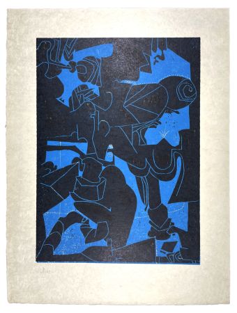 Gravure Sur Bois Müller - AUBE