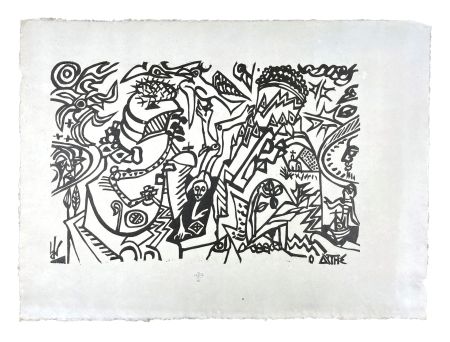 Gravure Sur Bois Müller - AYTHE