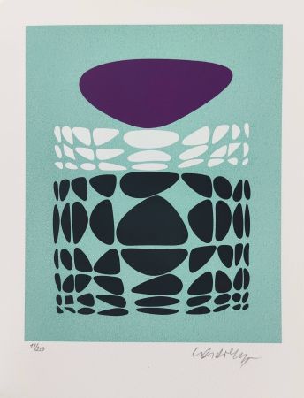 Sérigraphie Vasarely - Beltica