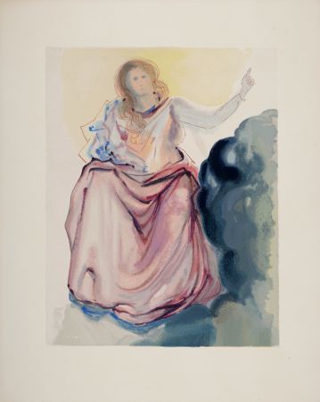 Lithographie Dali - Béatrice
