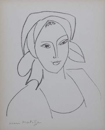 Lithographie Matisse - Catherinette
