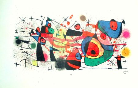 Lithographie Miró - Ceramiques