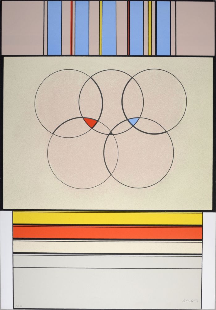 Sérigraphie Arden-Quin - Composition