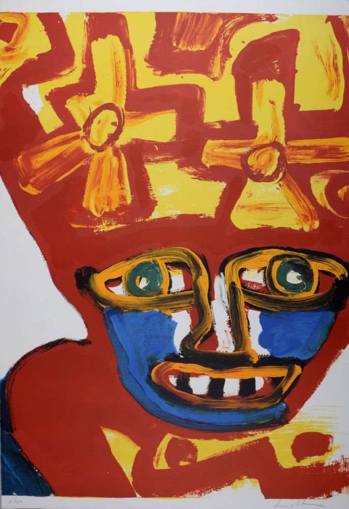 Lithographie Lindstrom - Composition