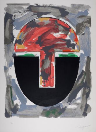 Sérigraphie Canogar - Composition