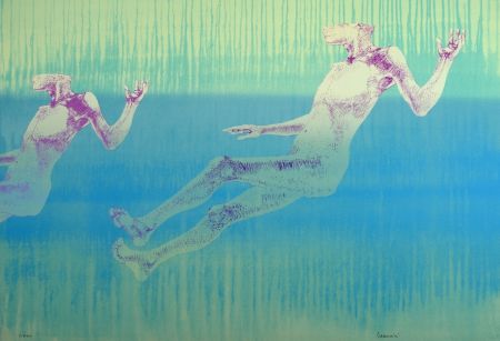 Sérigraphie Cremonini - Composition