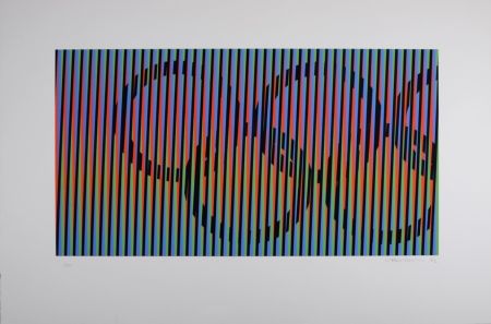 Sérigraphie Cruz-Diez - Composition