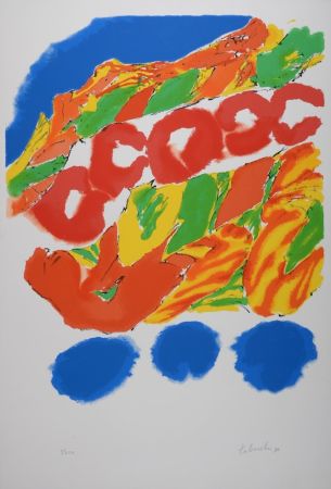 Sérigraphie Tabuchi - Composition