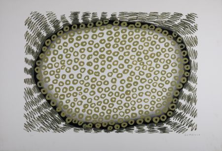 Sérigraphie Gordillo - Composition