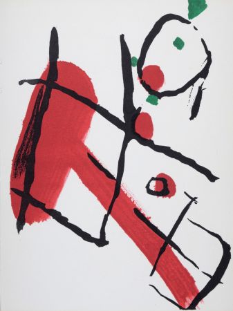 Lithographie Tal Coat - Composition, 1966
