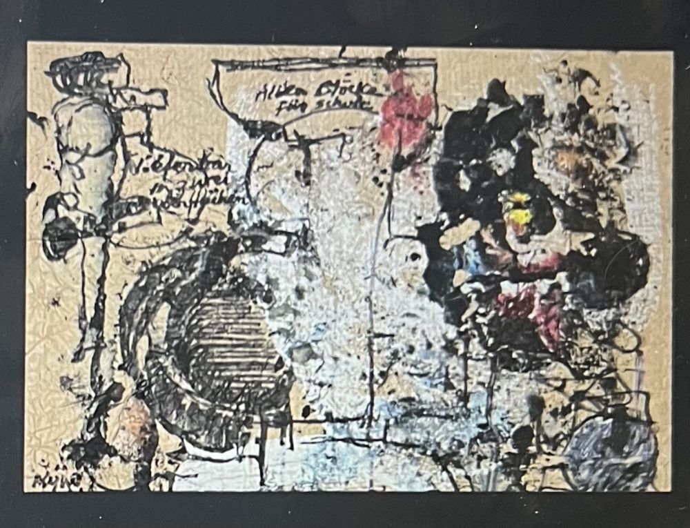 Aucune Technique Kijno - Composition Abstraite. Technique mixte et acrylique