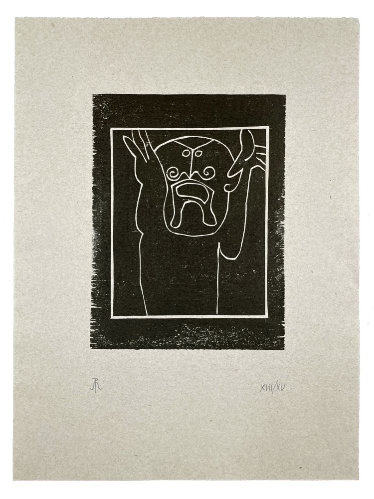 Gravure Sur Bois Müller - CRIEUR