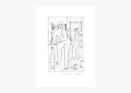 Gravure Klapheck - Cuisine II