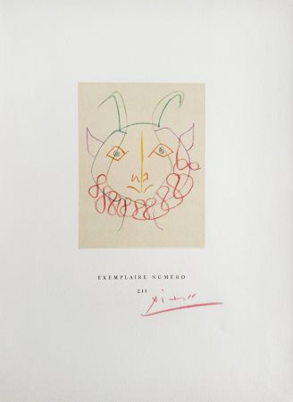 Lithographie Picasso - Dans L'Atelier de Picasso