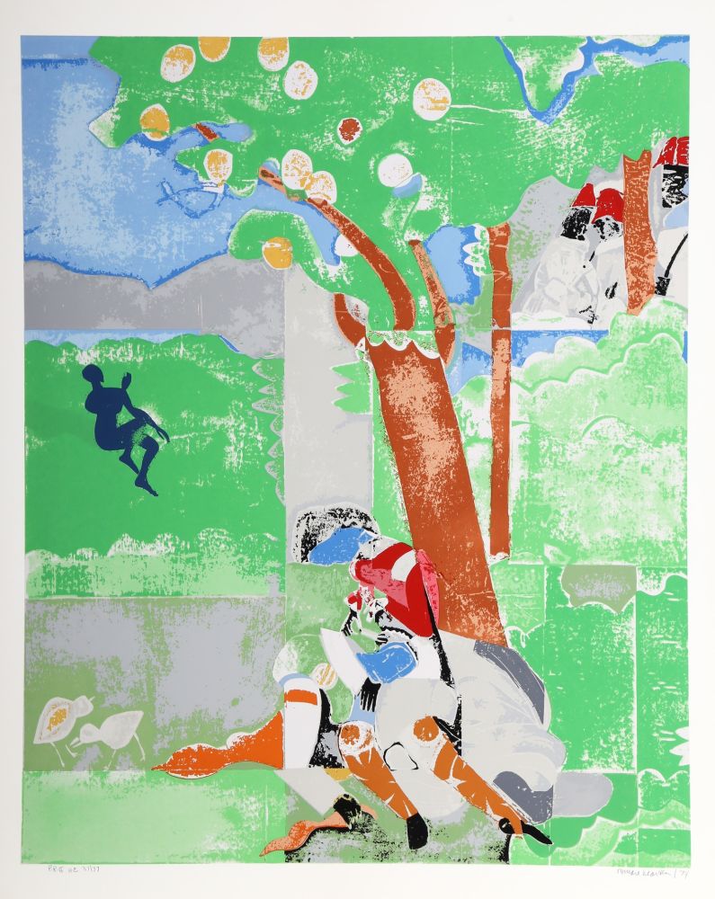 Sérigraphie Bearden - Delilah