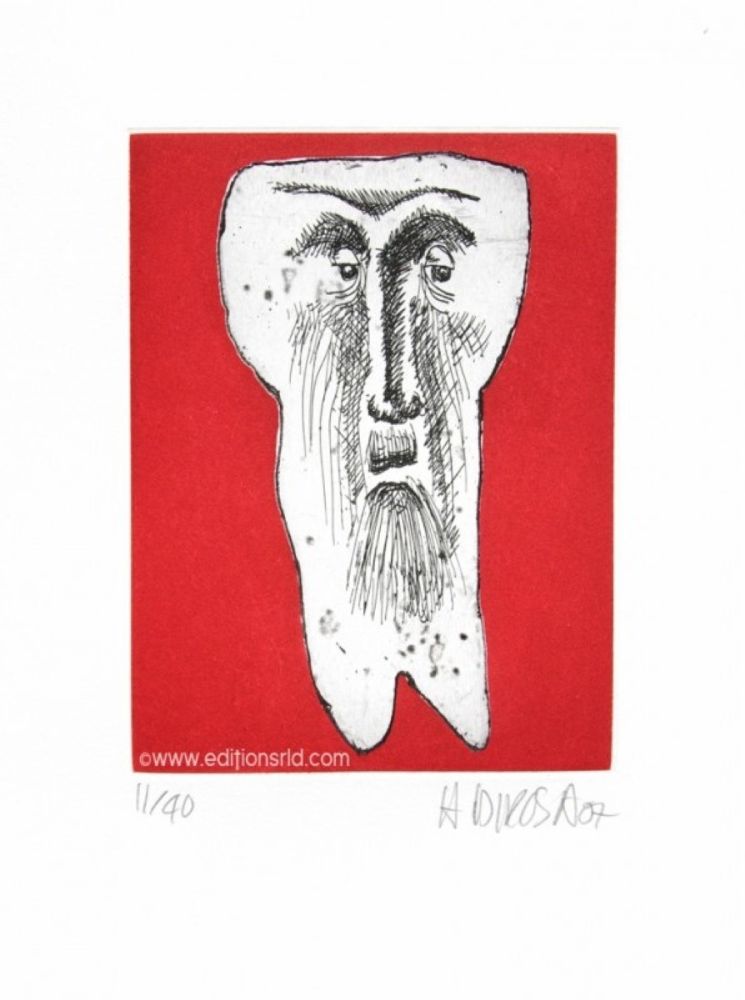 Gravure Di Rosa - Dent #15