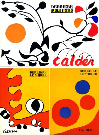 Livre Illustré Calder - DERRIÈRE LE MIROIR - CALDER (11 volumes parus de 1950 à 1981), avec 49 LITHOGRAPHIES.