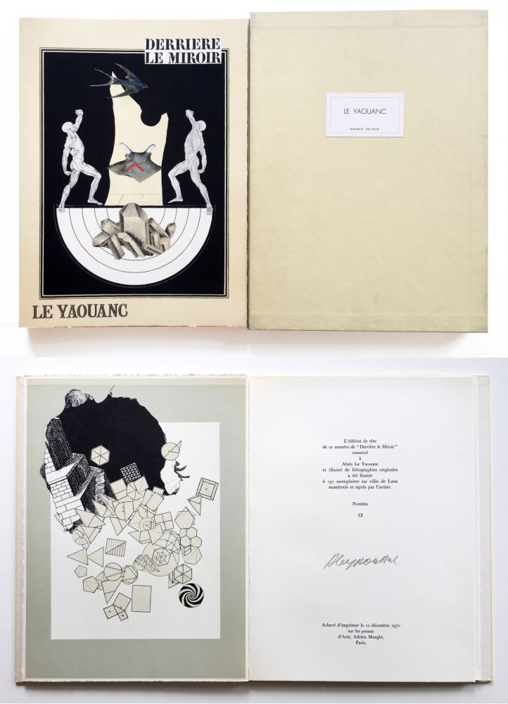 Livre Illustré Le Yaouanc - DERRIÈRE LE MIROIR N° 189. Décembre 1970. TIRAGE DE LUXE SIGNÉ.