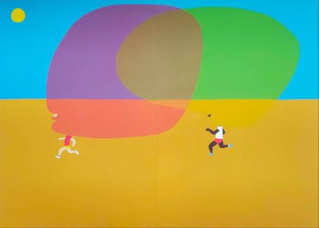 Lithographie Mcdonald  - Desert Run