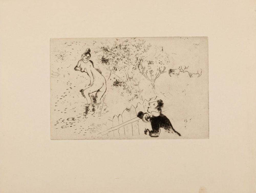 Gravure Chagall - Desire III. Les sept Péchés capitaux (The Seven Deadly Sins)