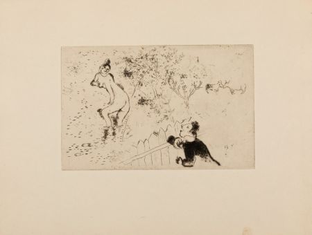 Gravure Chagall - Desire III. Les sept Péchés capitaux (The Seven Deadly Sins)