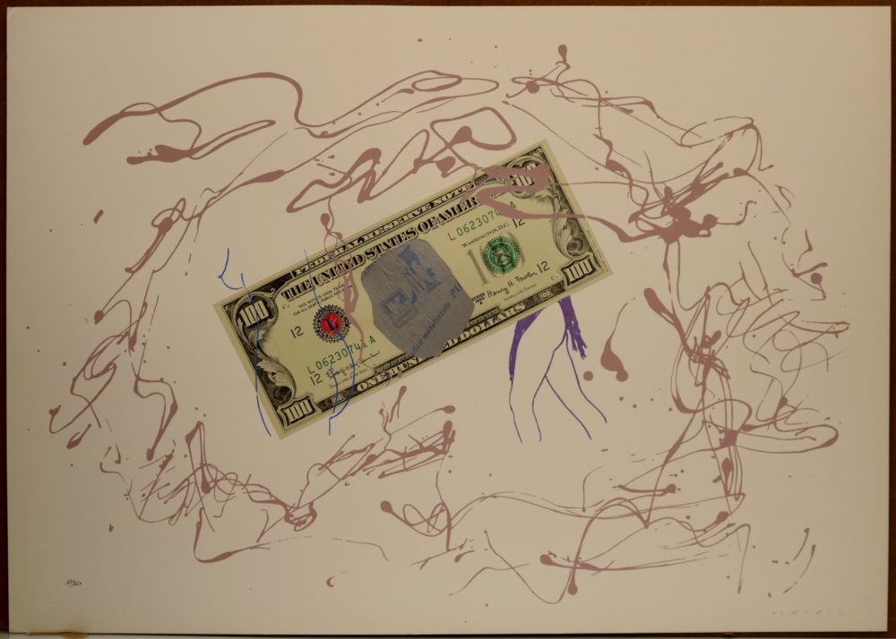 Lithographie Turcato - Dollaro