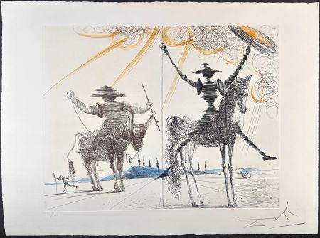 Gravure Dali - Don Quixote