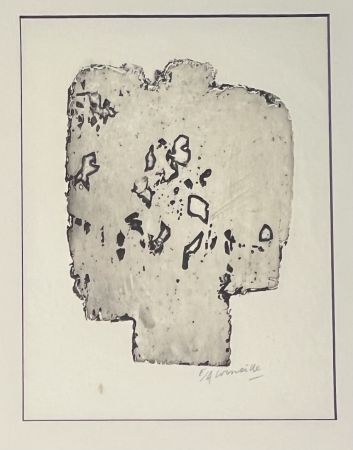 Aucune Technique Corneille - Eau-forte Signes dans la pierre, 1953. Exemplaire d'artiste EA Atelier STANLEY WILLIAM HAYTER