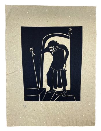 Gravure Sur Bois Müller - ELENI