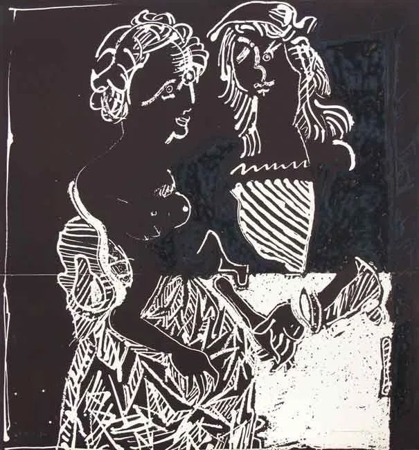 Eau-Forte Ortega - Enamorados