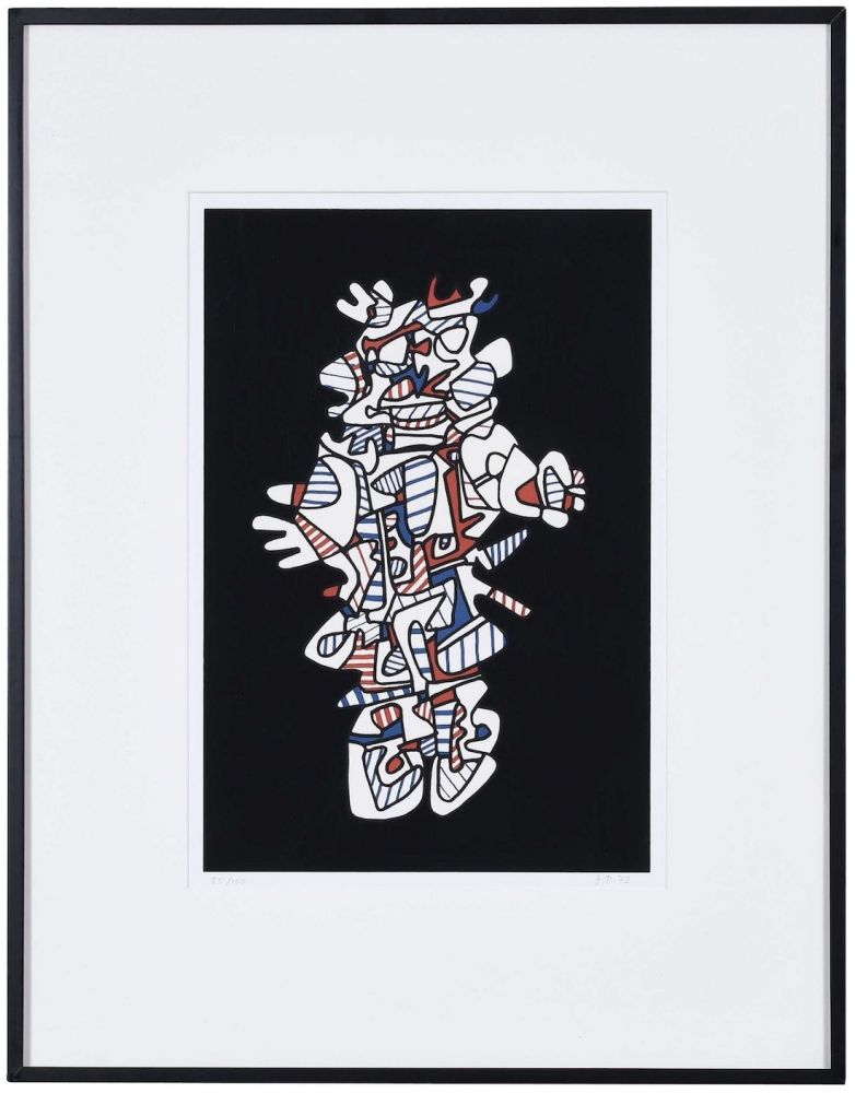 Sérigraphie Dubuffet - Epiphanor