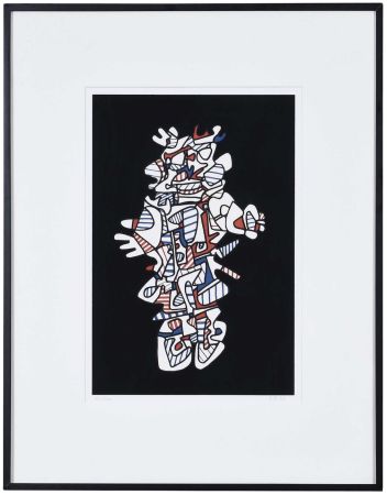 Sérigraphie Dubuffet - Epiphanor