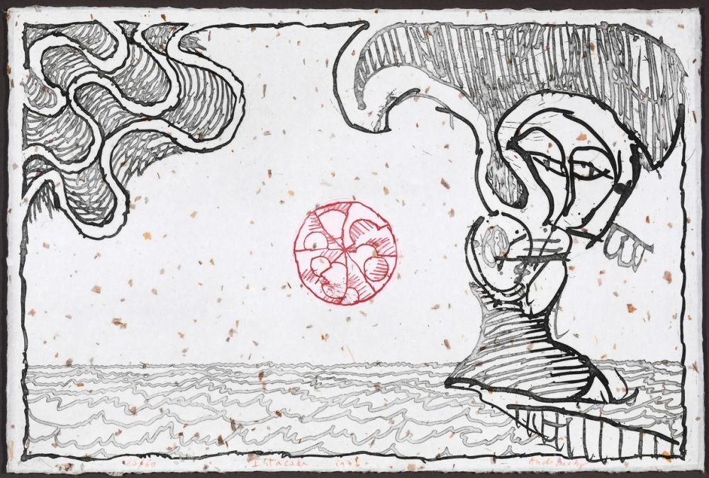 Eau-Forte Et Aquatinte Alechinsky - Estacade