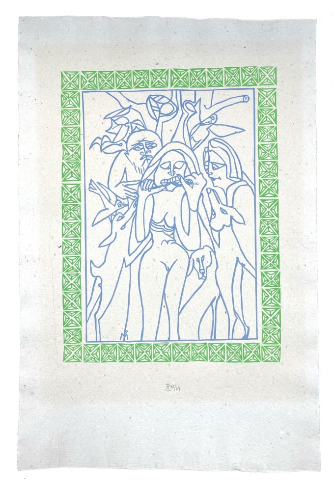 Gravure Sur Bois Müller - EYA (a)