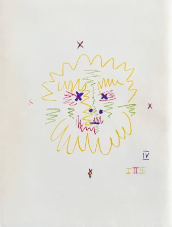 Lithographie Picasso - Faune