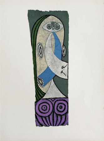 Lithographie Picasso - Figure
