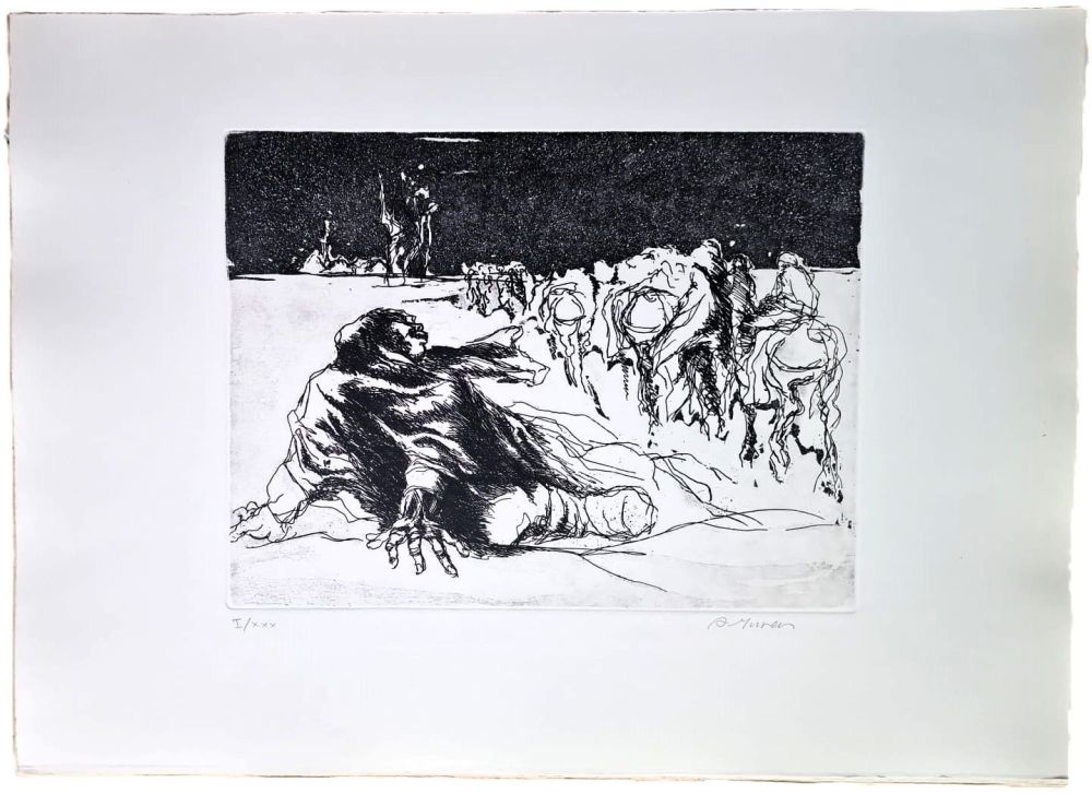 Eau-Forte Murer - Ghe rivarem a baita?