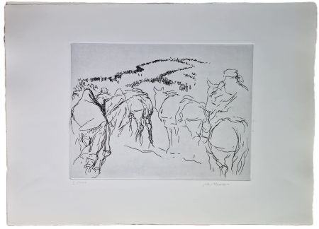 Eau-Forte Murer - Ghe rivarem a baita?