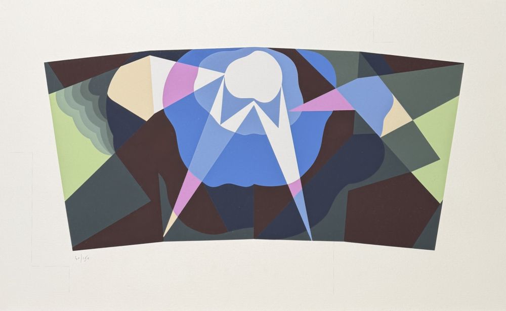 Sérigraphie Balla - Giacomo Balla (1871–1958) - Balla futurista - Colour screen printing on paper - 1914