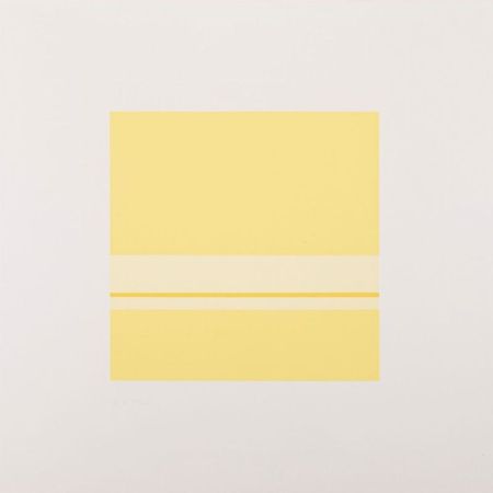 Sérigraphie Calderara - Giallo